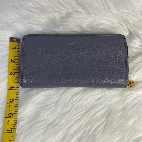 LOEWE continental leather zip wallet in gray - Picture 11 of 14